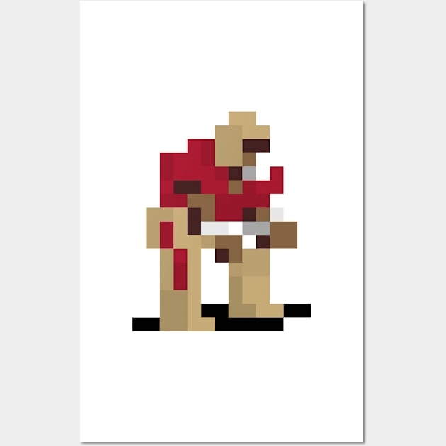 16-Bit Super Linebacker - San Francisco Wall Art by The Pixel League